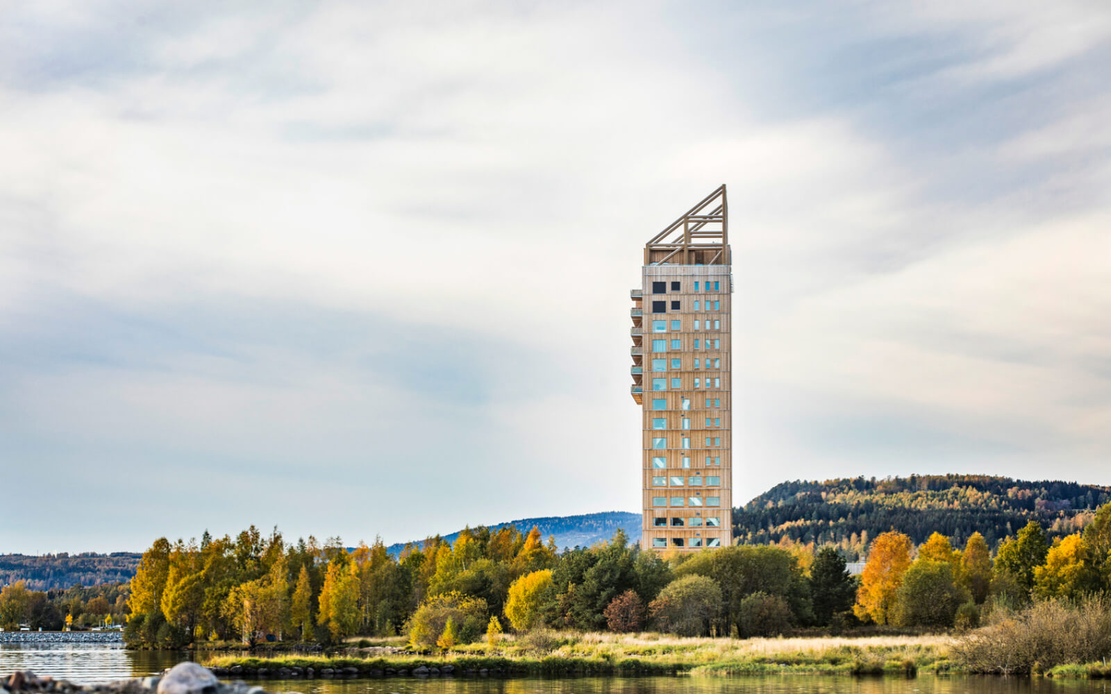 Najvišja lesena stavba na Norveškem